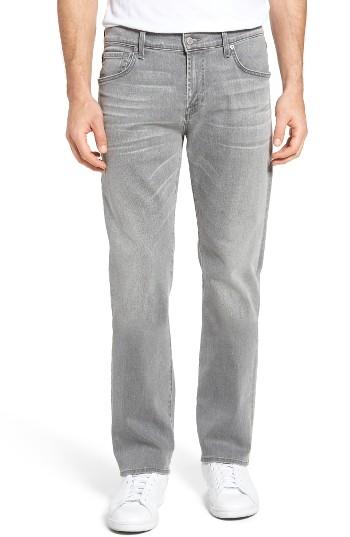Men's 7 For All Mankind The Straight Slim Straight Leg Jeans - Grey