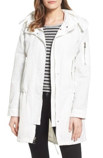 Women's Vince Camuto Utility Parka - White