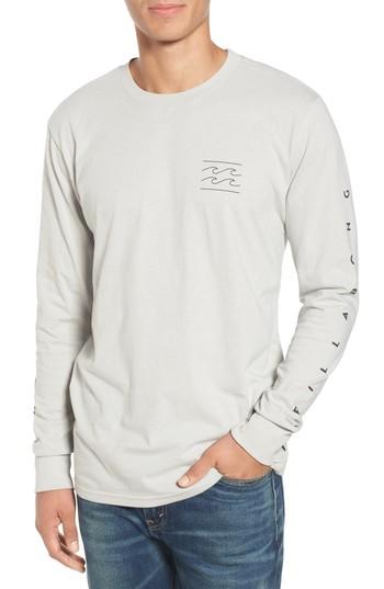 Men's Billabong Unity Sleeve Graphic T-shirt - Grey