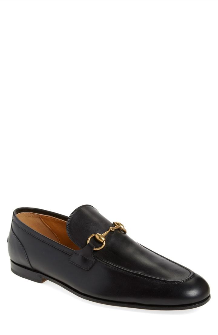 Men's Gucci Jordaan Bit Loafer .5us / 8.5uk - Black