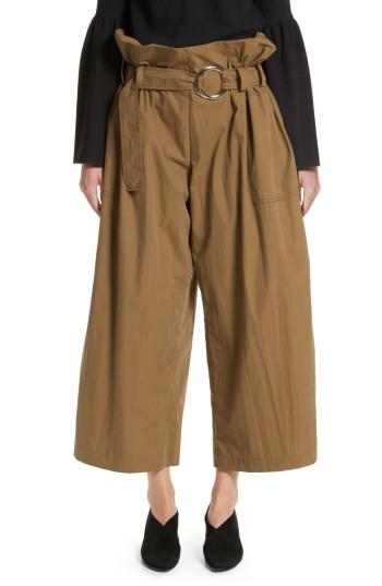Women's Rejina Pyo Tilly Belted Paperbag Pants Us / 10 Uk - Green