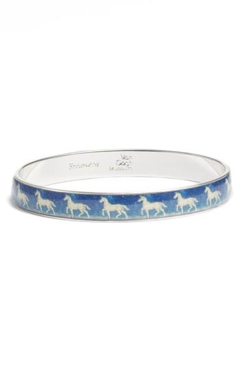 Women's Erwin Pearl Blue Horse Medium Bracelet