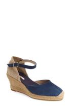 Women's Toni Pons 'lloret-5' Espadrille Wedge Sandal Eu - Blue