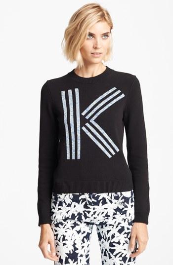 Kenzo Graphic Sweater Noir