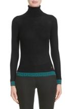 Women's Versace Collection Turtleneck Sweater Us / 40 It - Black