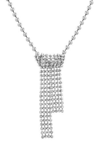 Women's Steve Madden Casted Crystal Necklace