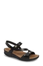 Women's Romika Fidschi 54 Sandal -5.5us / 36eu - Black