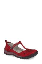 Women's Jambu Sunkist Strappy Sneaker M - Red