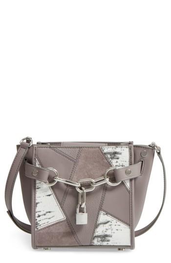 Alexander Wang Mini Attica Patchwork Leather Satchel -