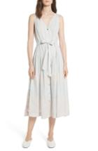 Women's La Vie Rebecca Taylor Mix Stripe Cotton Dress - White