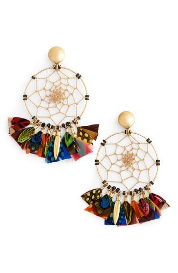 Women's Gas Bijoux Dream Catcher Drop Earrings