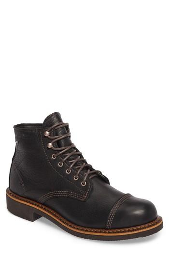 Men's Wolverine Jensen Cap Toe Boot M - Black