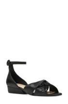 Women's Nine West Lumsi Ankle Strap Sandal .5 M - Black