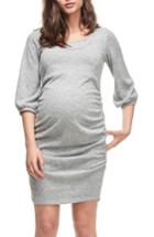 Women's Maternal America Maternity/nursing Dress - Grey