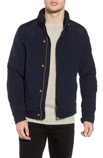 Men's Scotch & Soda Lightweight Quilted Jacket - Blue