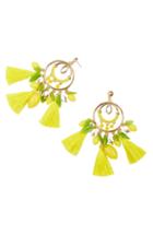 Women's Lilly Pulitzer Lemon Grove Statement Earrings