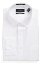 Men's Nordstrom Men's Shop Smartcare(tm) Traditional Fit Solid Dress Shirt .5 32/33 - White