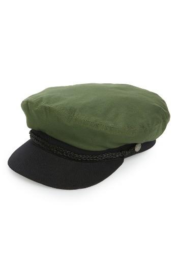 Men's Brixton Fiddler Cap - Green