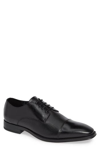 Men's Karl Lagerfeld Paris Cap Toe Derby M - Black