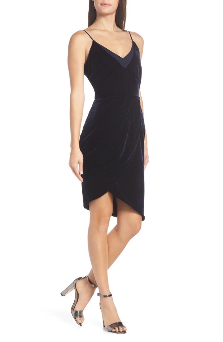 Women's Adelyn Rae Farah Tulip Sheath Dress - Blue