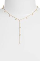 Women's Ela Rae Yaeli Cubic Zirconia Y-necklace