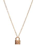 Women's The Giving Keys Heart 16-inch Lock Pendant Necklace