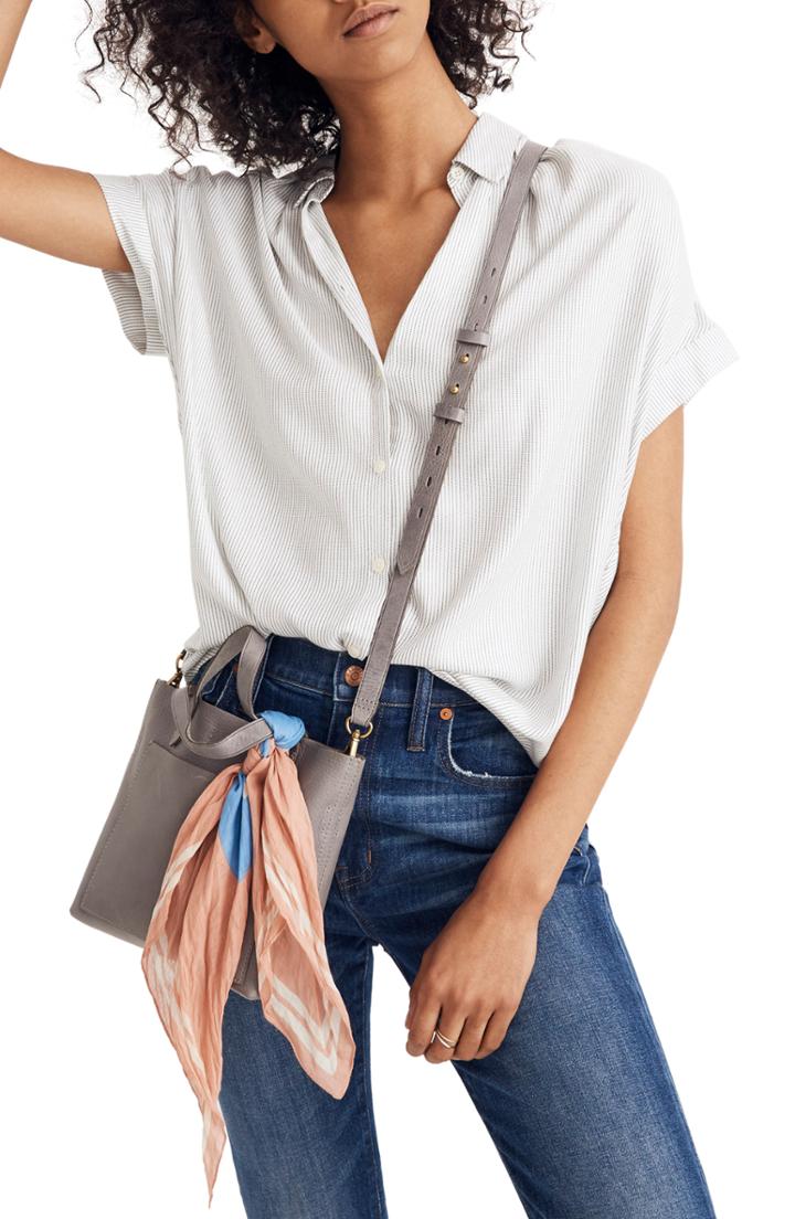 Women's Madewell Central Shirt - White