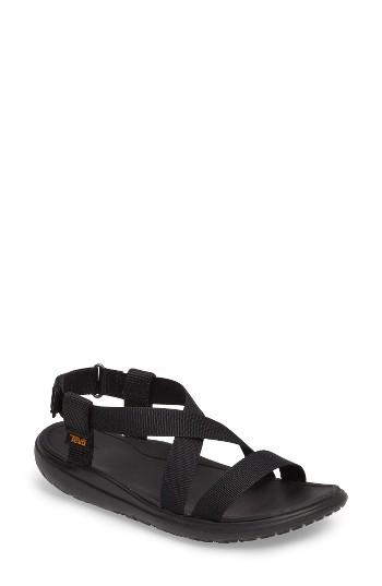 Women's Teva Terra Float Livia Sandal M - Black