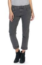 Women's Paige Brigitte Crop Boyfriend Jeans - Grey