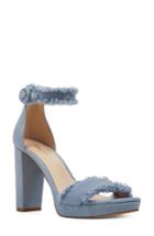 Women's Nine West Daranita Ankle Strap Sandal .5 M - Blue
