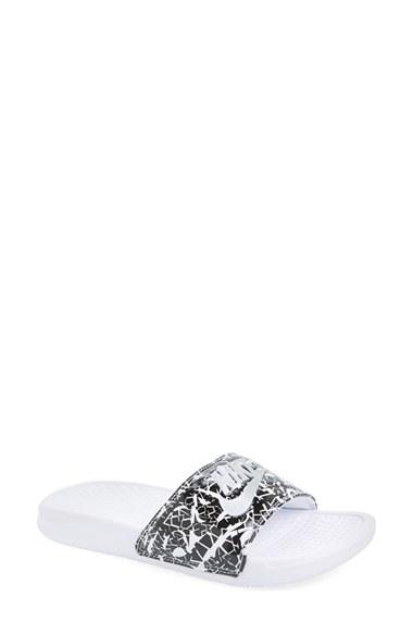 Women's Nike 'benassi - Just Do It' Print Sandal