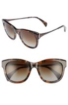 Women's Salt 53mm Polarized Square Sunglasses - Eagle Owl Brown
