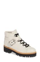Women's Marc Fisher D Indre Platform Boot, Size 10 M - White