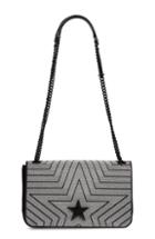 Stella Mccartney Medium Crystal Star Shoulder Bag - Black