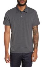 Men's Zachary Prell Gilmore Stripe Jersey Polo - Black