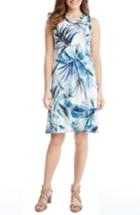Women's Karen Kane Tropical Print A-line Dress