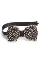 Men's Brackish & Bell Gatsby Feather Bow Tie