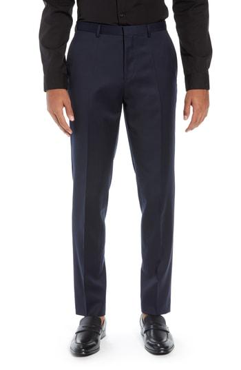 Men's Hugo Hartley Extra Slim Trousers R - Blue