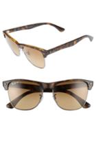 Women's Ray-ban Clubmaster Flash 57mm Polarized Sunglasses -