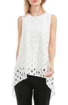 Women's Vince Camuto High/low Cable Lace Top