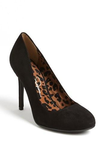 Jessica Simpson 'shirley' Pump Black Suede