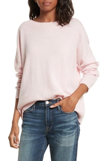 Women's Frame Boyfriend Sweater - Pink