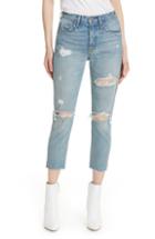 Women's Grlfrnd Rigid High Waist Crop Skinny Jeans