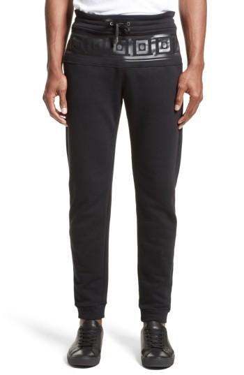Men's Versace Collection Frame Print Sweatpants