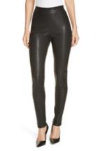 Women's Boss Simounia Skinny Leather Pants - Black