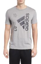 Men's Adidas Jersey Hack Crewneck T-shirt - Grey