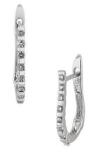 Women's Bony Levy Diamond J-hoop Earrings (nordstrom Exclusive)