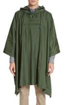 Men's Norse Projects Packable Nylon Poncho, Size - Green