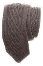 Men's Hook + Albert Cable Knit Wool Tie