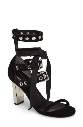 Women's Robert Clergerie X Self-portrait Leyla Sandal Us / 37.5eu - Black